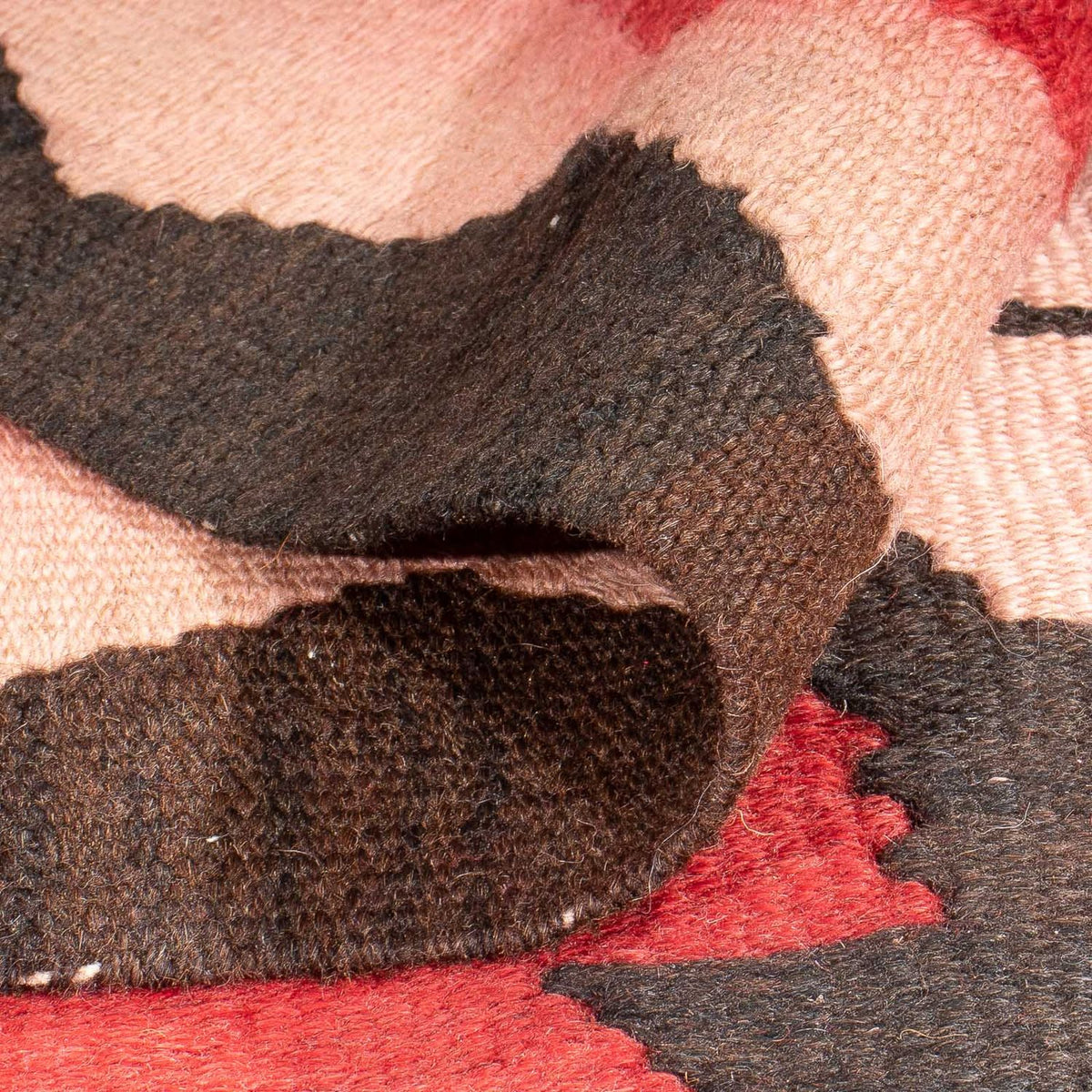 Loper Kelim tapijt - Oud - 387 x 160 cm - veelkleurig