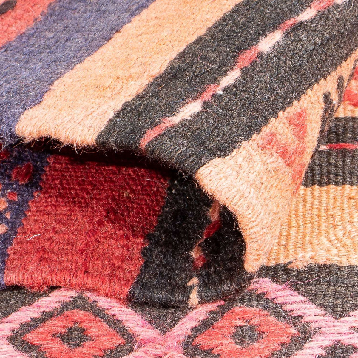 Kelim tapijt - Oud - 210 x 150 cm - veelkleurig