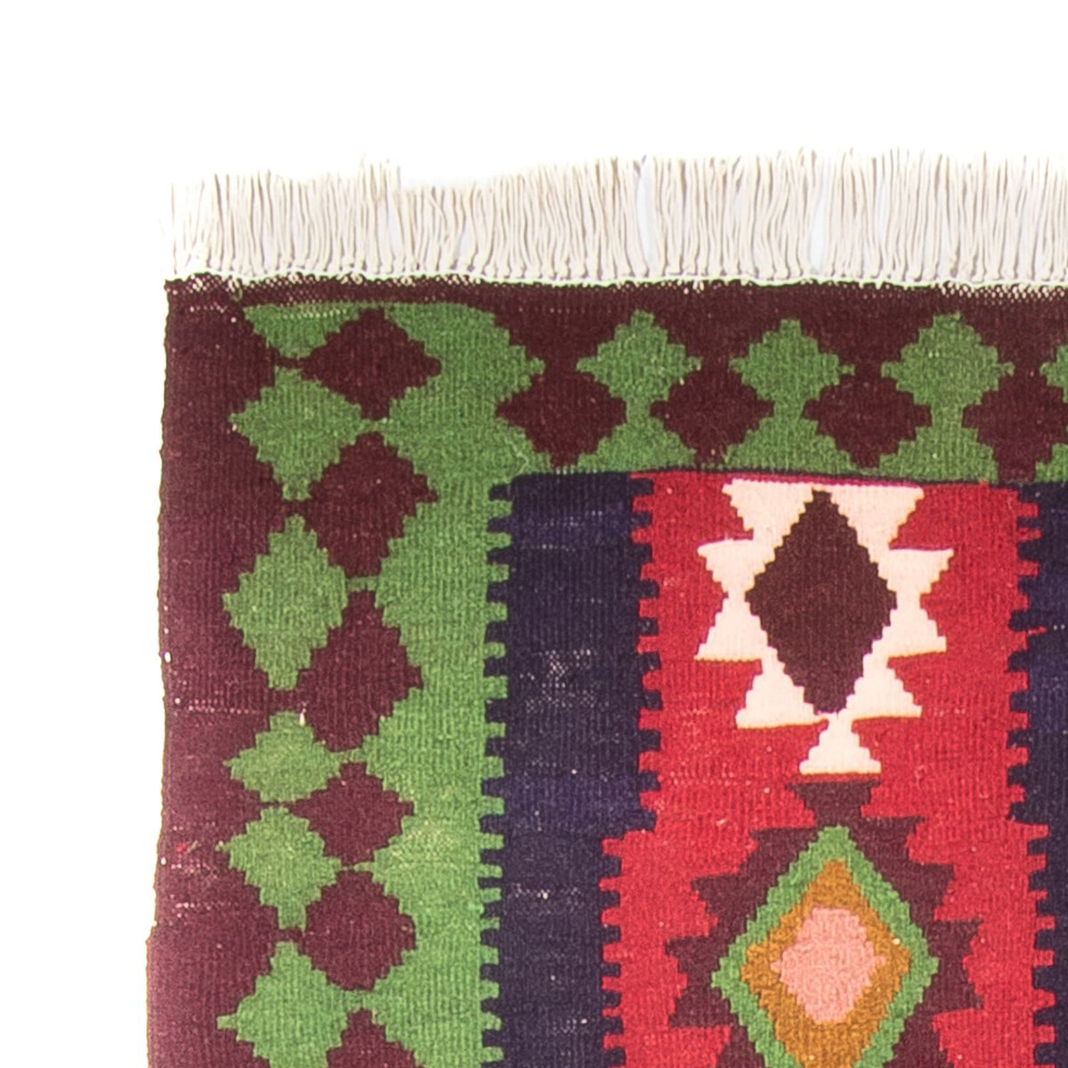 Loper Kelim tapijt - Oud - 275 x 110 cm - veelkleurig