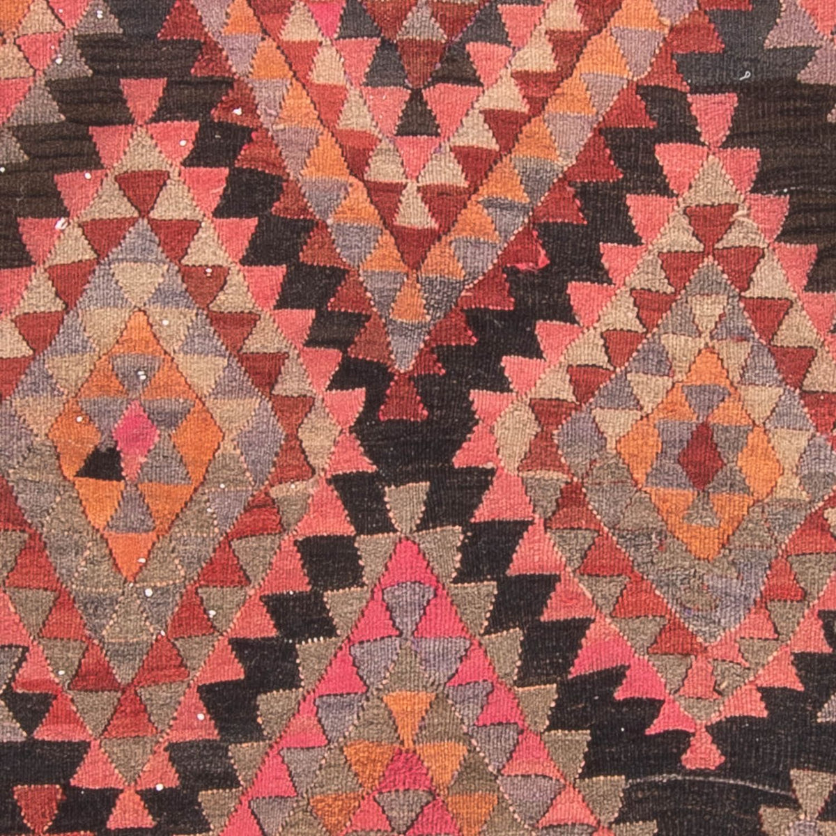 Loper Kelim tapijt - Oud - 460 x 143 cm - veelkleurig