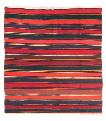 Kelim tapijt - Oud vierkant  - 215 x 190 cm - veelkleurig