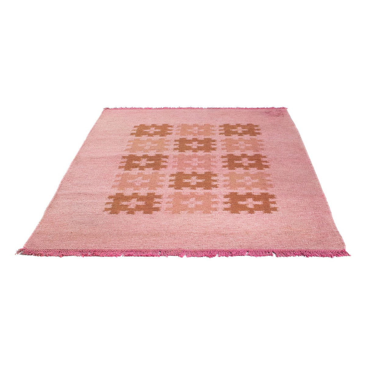 Kelim tapijt - Trendy - 179 x 117 cm - roze