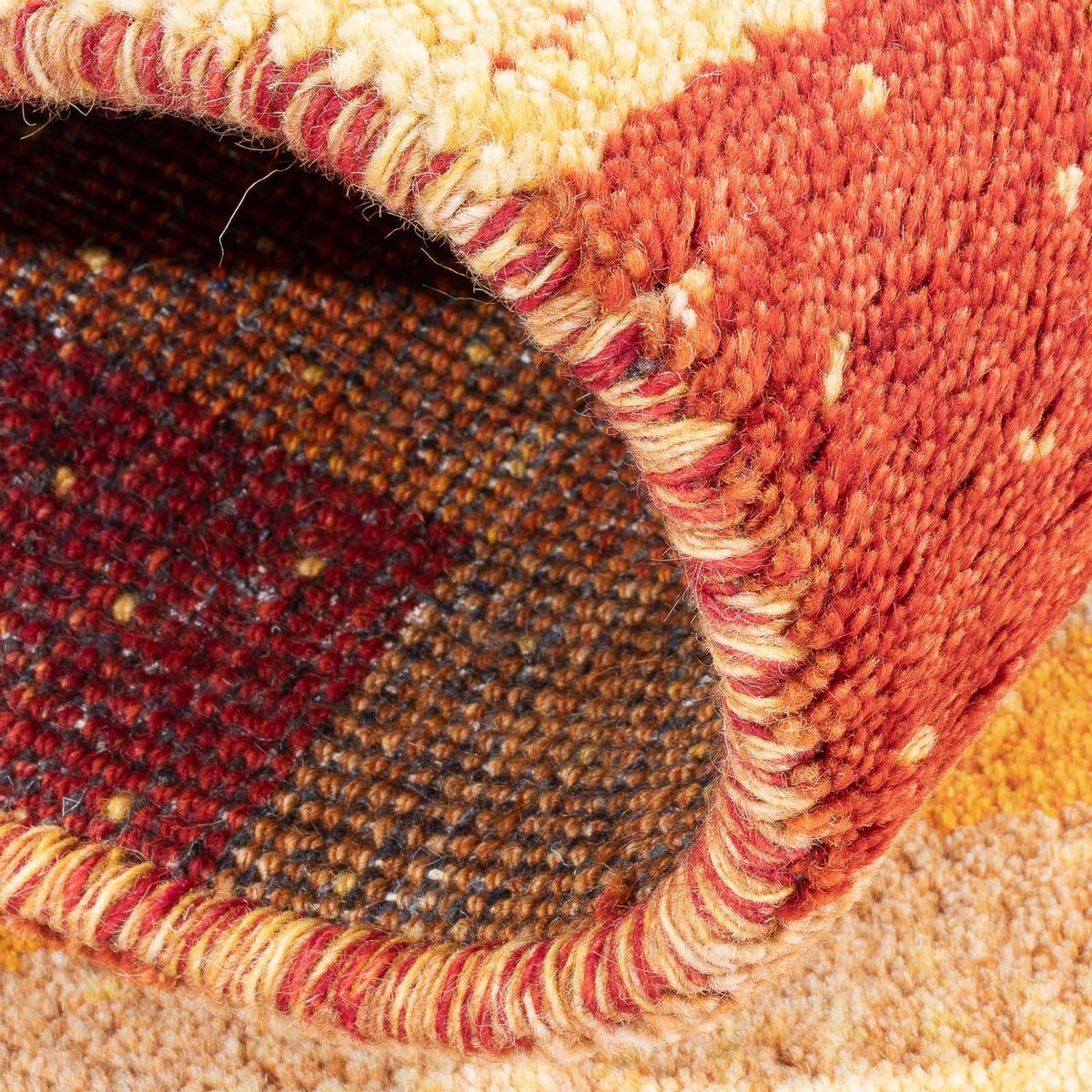 Gabbeh tapijt - Indus - 120 x 60 cm - veelkleurig