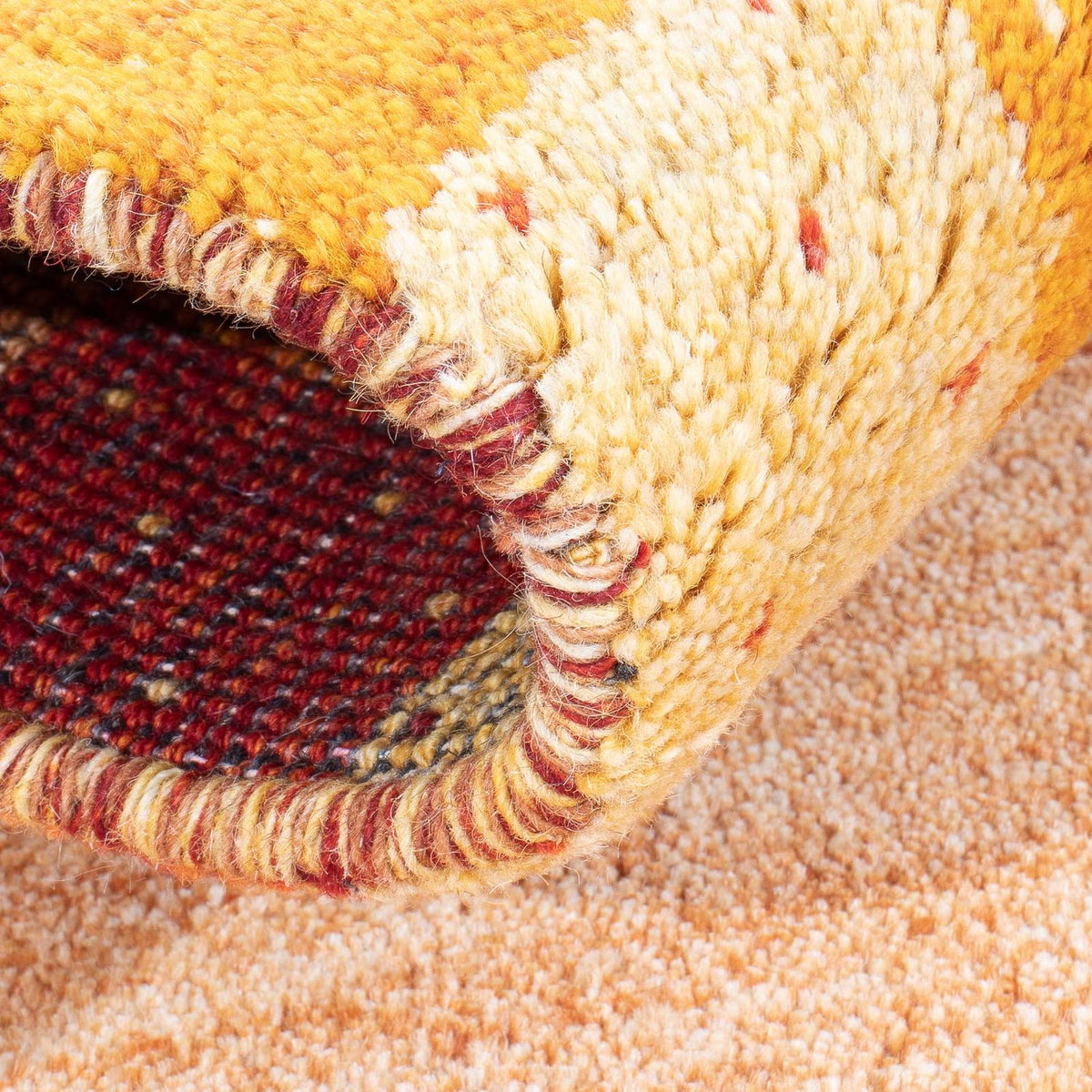 Gabbeh tapijt - Indus - 120 x 60 cm - veelkleurig