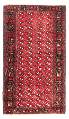Loper Baluch tapijt - 198 x 110 cm - rood
