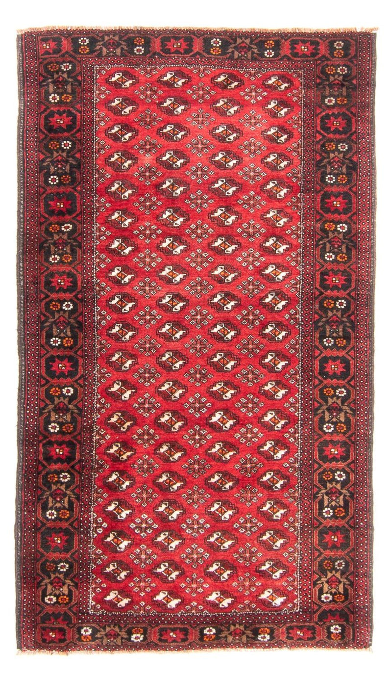 Loper Baluch tapijt - 198 x 110 cm - rood
