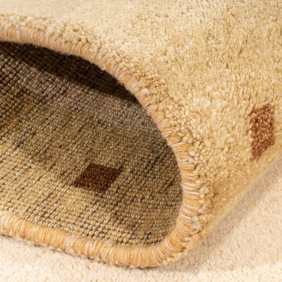 Gabbeh tapijt - Indus - 158 x 105 cm - beige