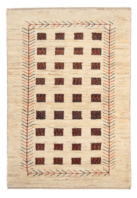 Gabbeh tapijt - Perzisch - 135 x 84 cm - beige