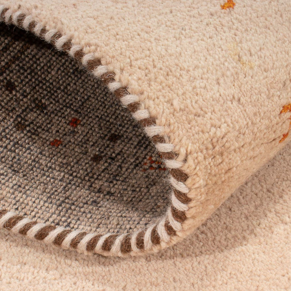 Gabbeh tapijt - Indus - 160 x 90 cm - beige