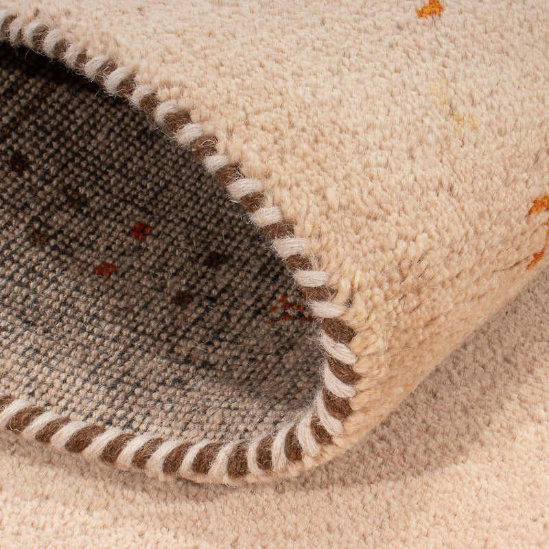 Gabbeh tapijt - Indus - 160 x 90 cm - beige