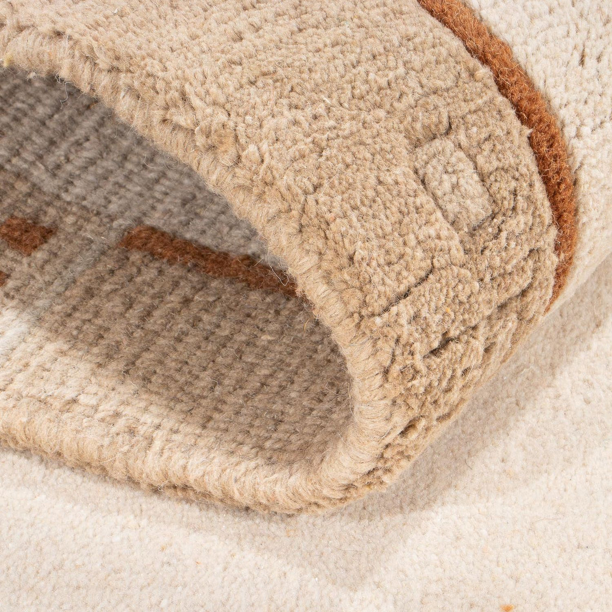 Nepal tapijt - 150 x 80 cm - beige