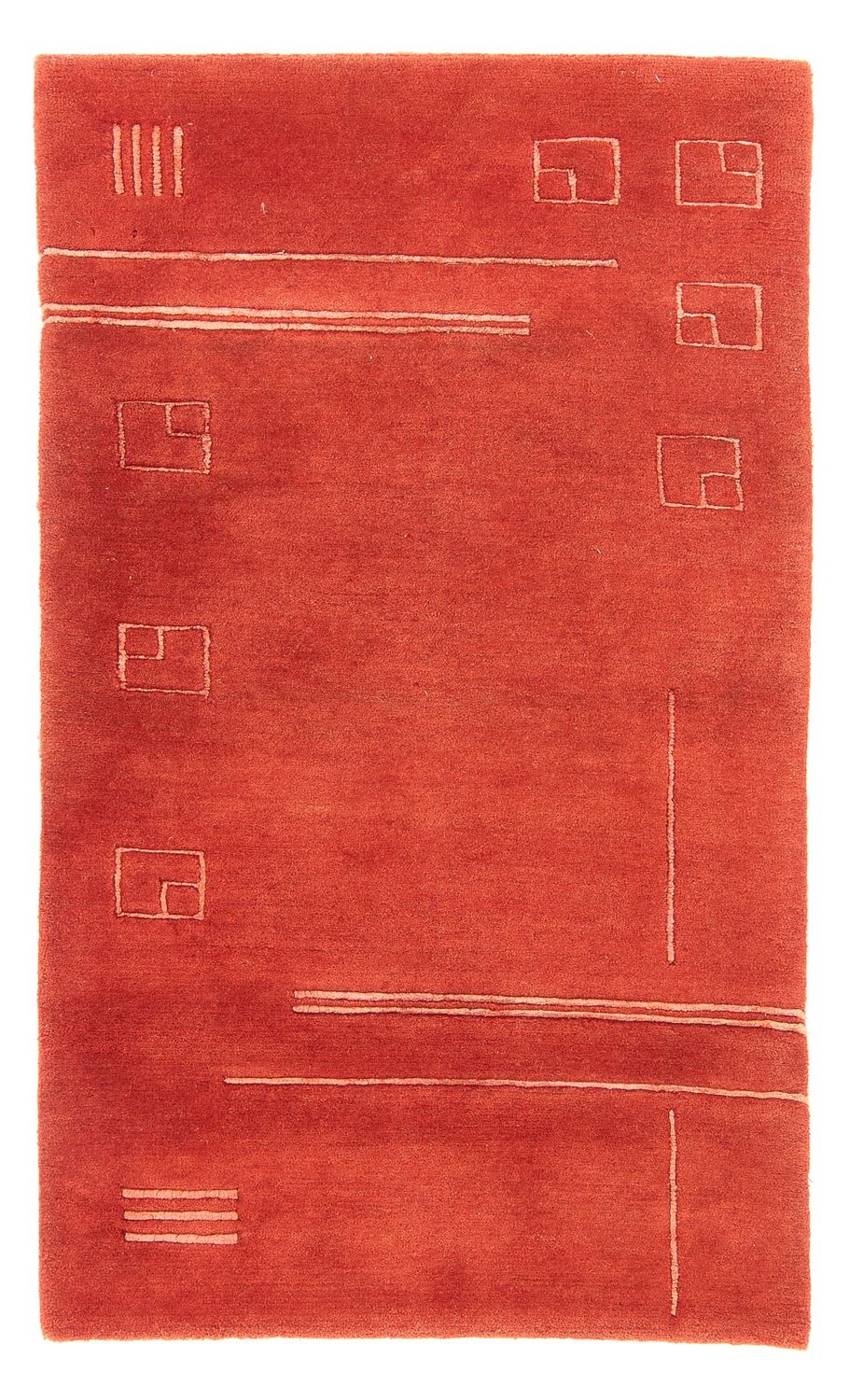Nepal tapijt - 163 x 89 cm - rood