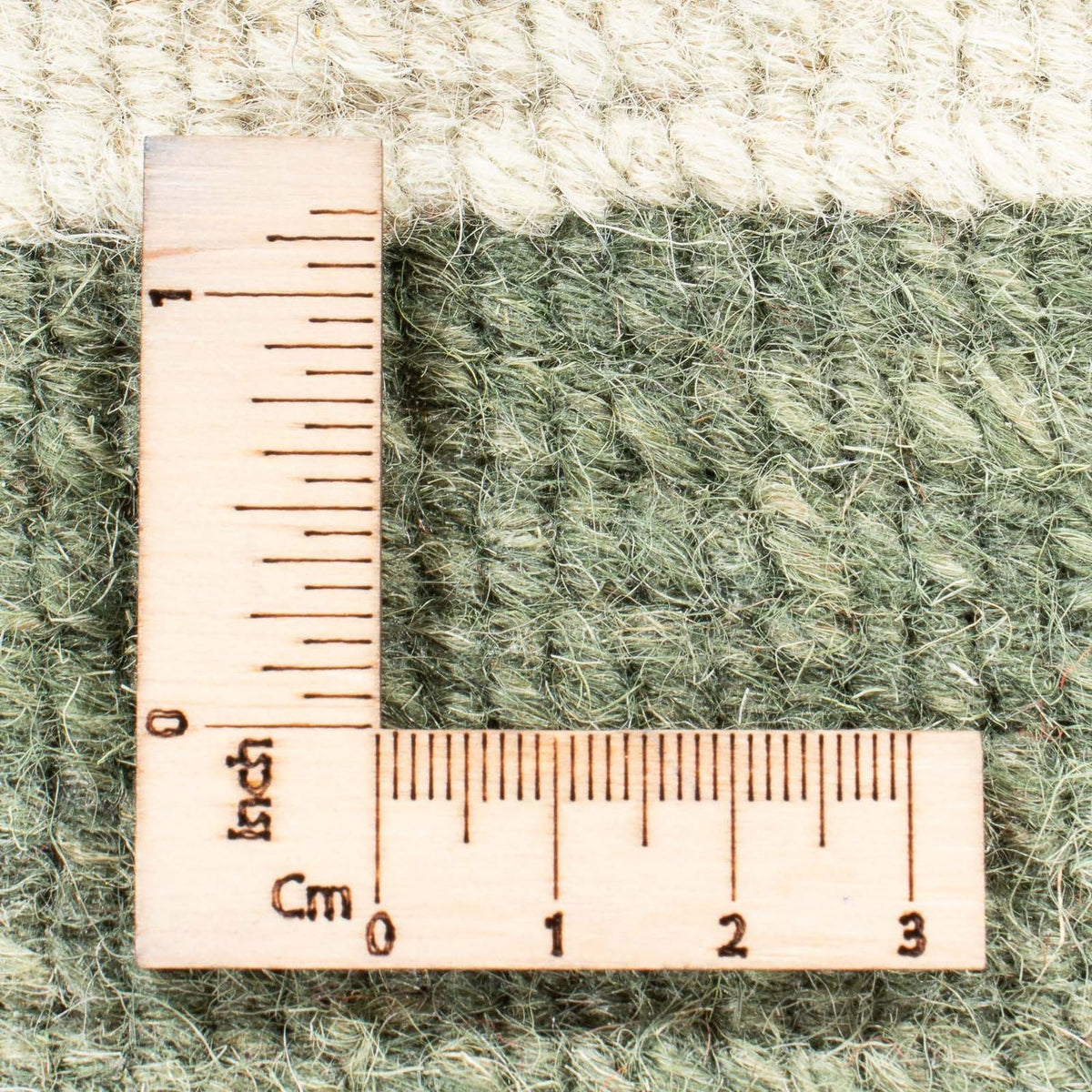 Nepal tapijt - 140 x 70 cm - olijfgroen