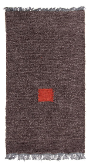 Nepal tapijt - 140 x 70 cm - grijs