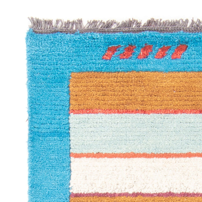 Nepal tapijt - 140 x 70 cm - turkoois