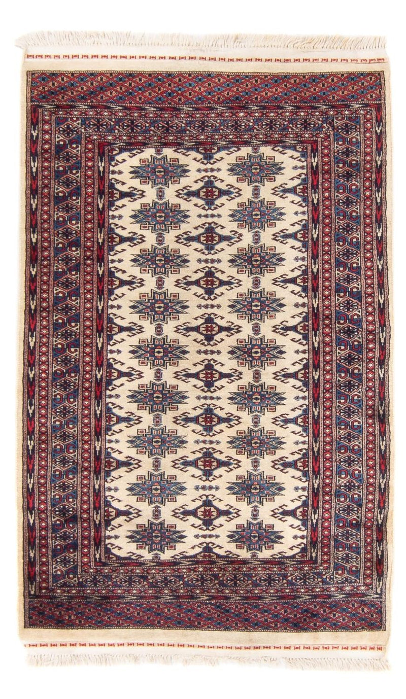 Turkaman tapijt - 155 x 90 cm - beige