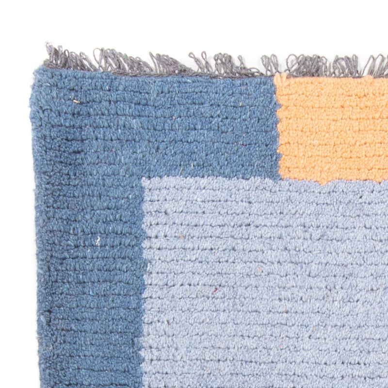 Nepal tapijt - 140 x 70 cm - blauw