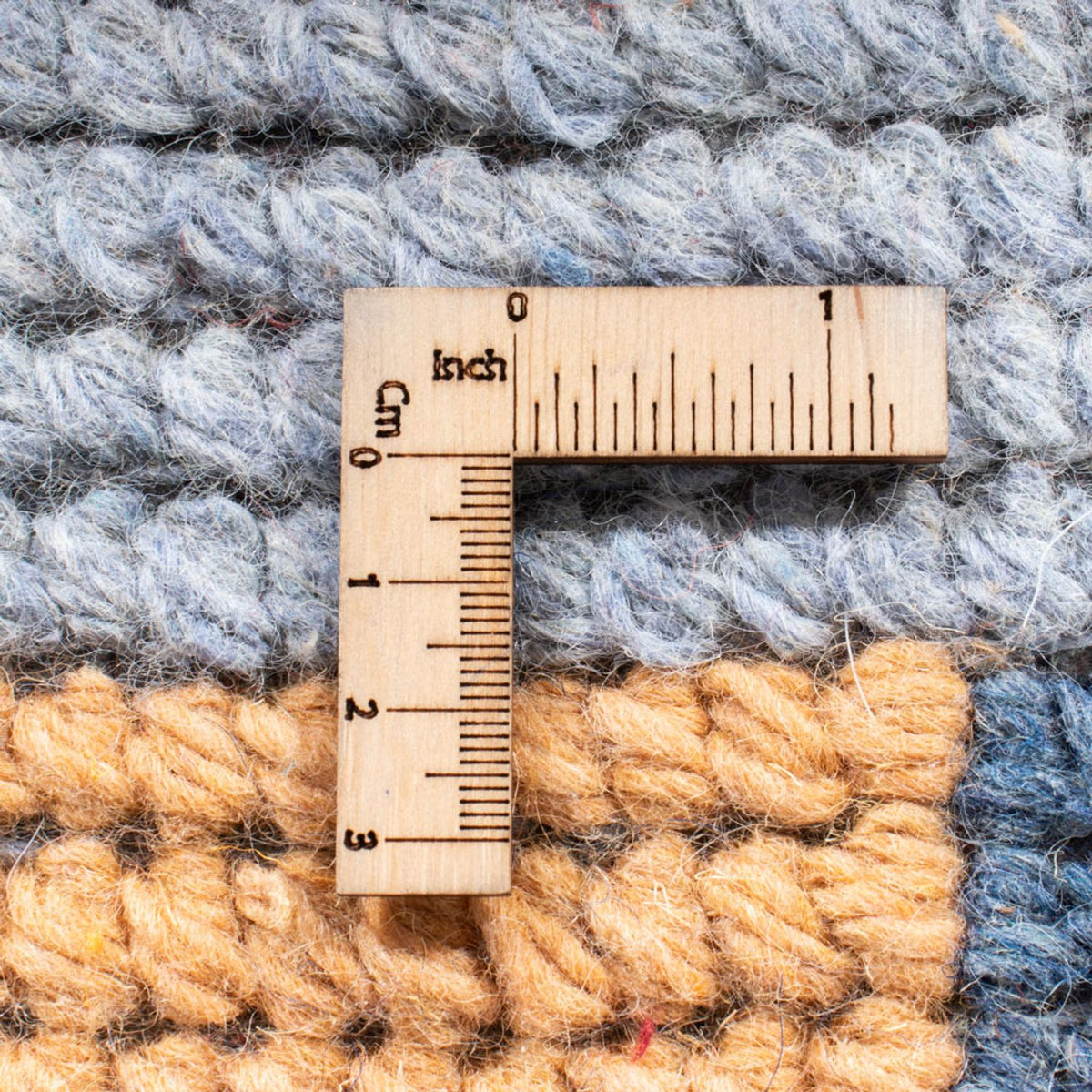 Nepal tapijt - 140 x 70 cm - blauw