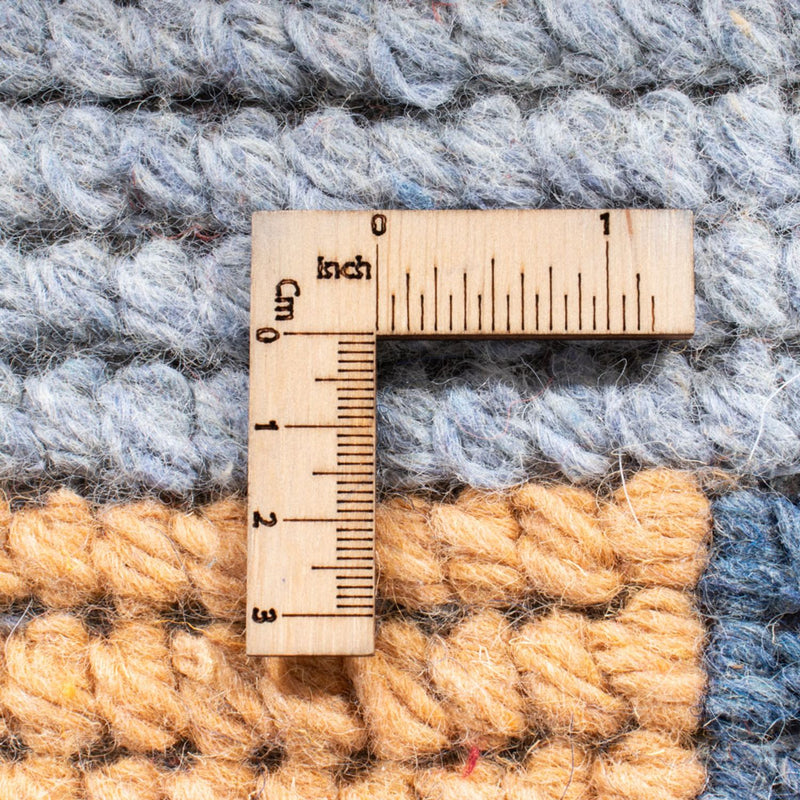 Nepal tapijt - 140 x 70 cm - blauw