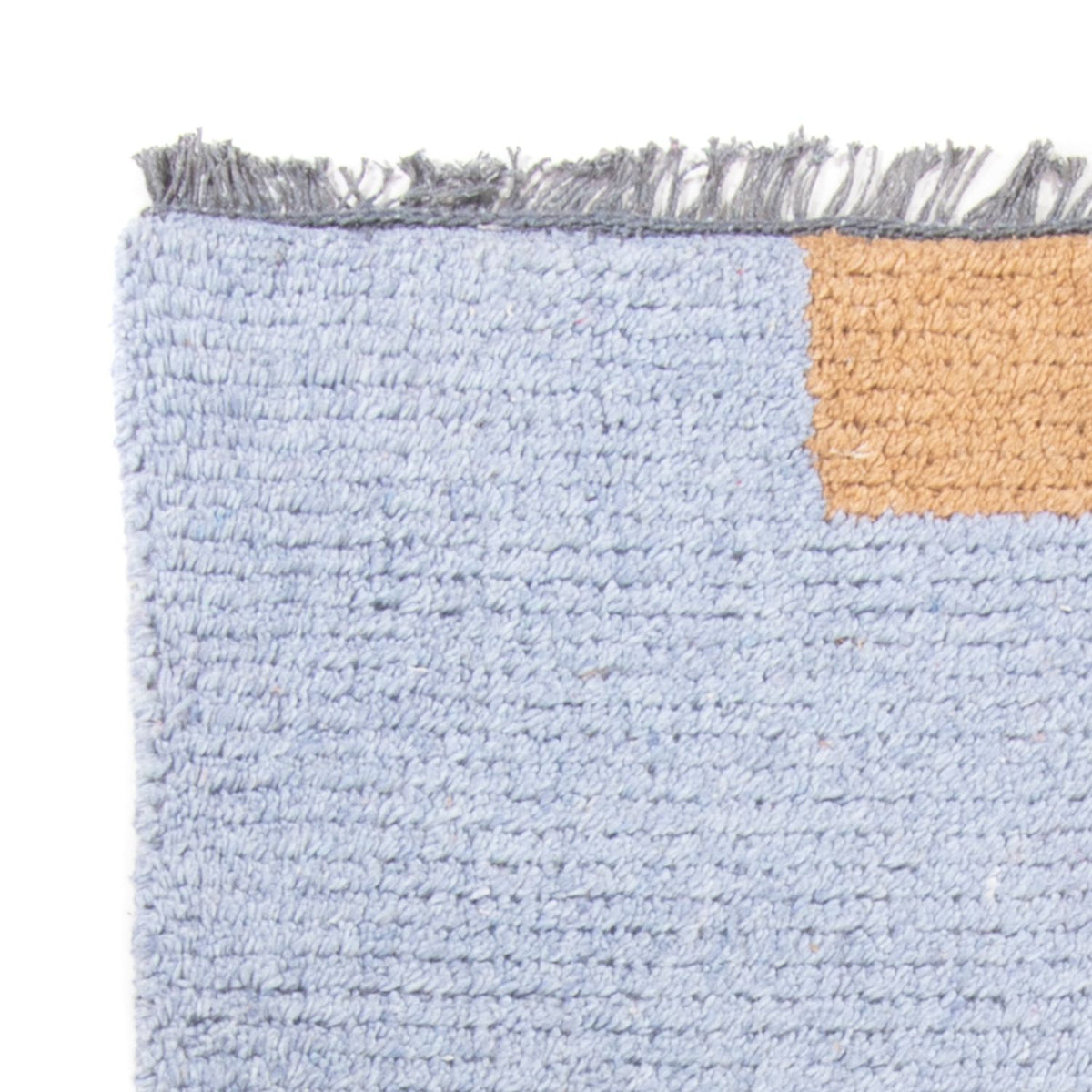 Nepal tapijt - 140 x 70 cm - lichtblauw