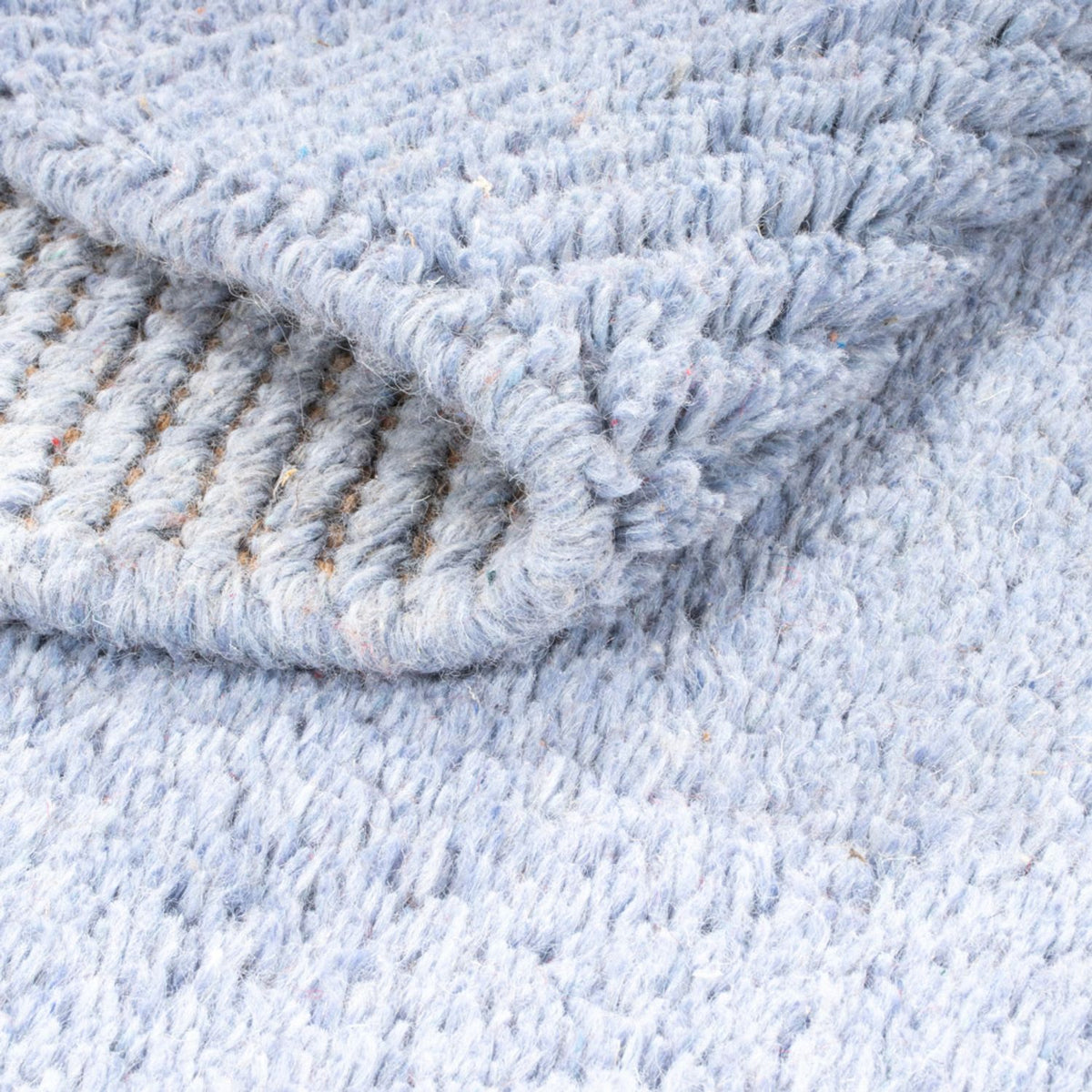 Nepal tapijt - 140 x 70 cm - lichtblauw