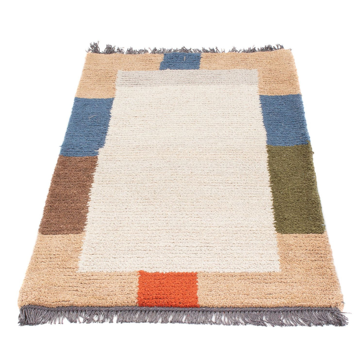 Nepal tapijt - 140 x 70 cm - beige