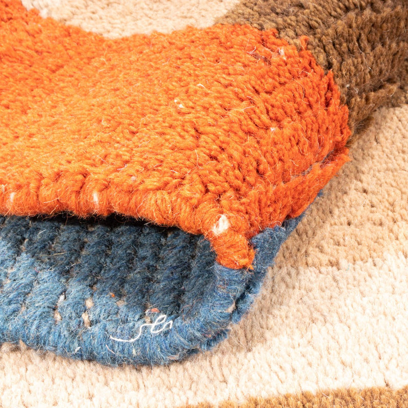 Nepal tapijt - 140 x 70 cm - veelkleurig