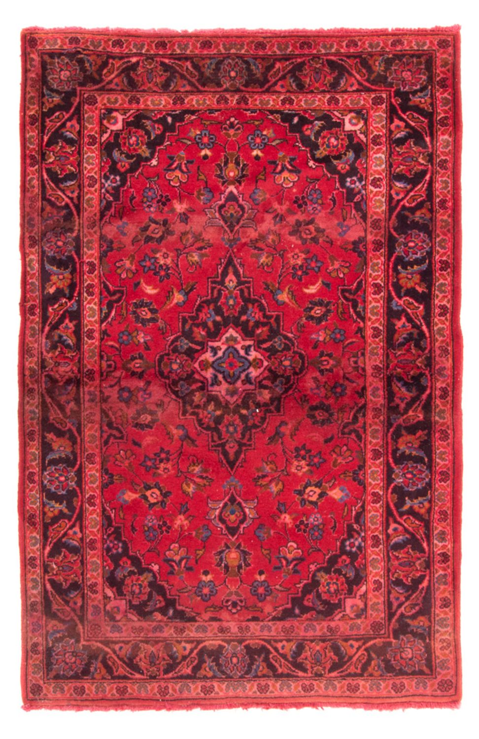 Perzisch tapijt - Keshan - 155 x 100 cm - rood