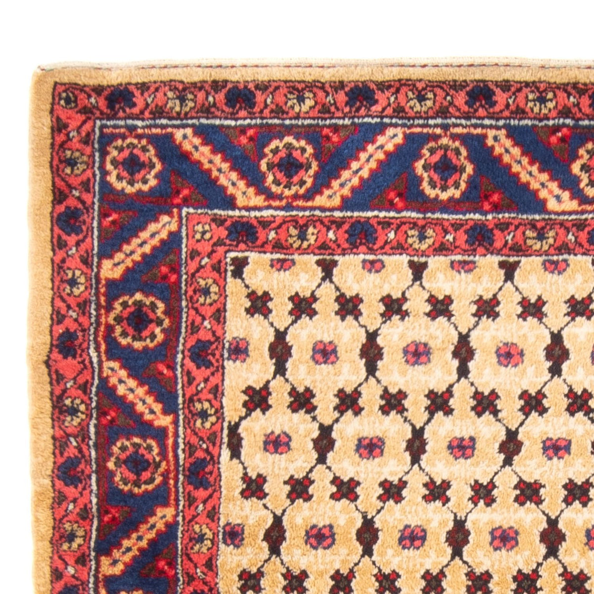 Perzisch Tapijt - Nomadisch vierkant  - 147 x 131 cm - beige