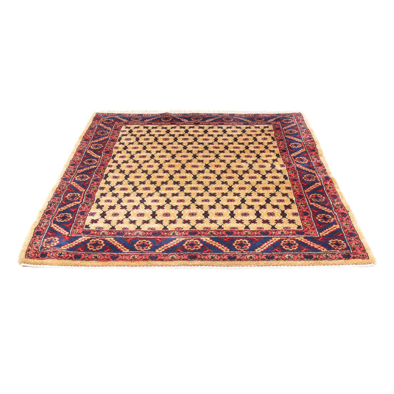 Perzisch Tapijt - Nomadisch vierkant  - 147 x 131 cm - beige