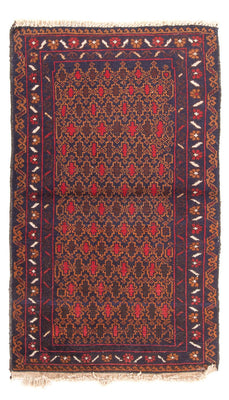Baluch tapijt - 131 x 72 cm - veelkleurig