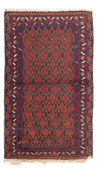 Baluch tapijt - 131 x 72 cm - veelkleurig