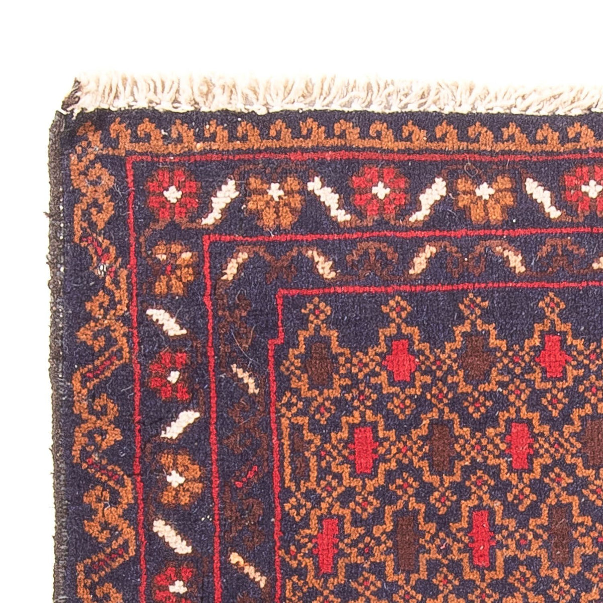 Baluch tapijt - 131 x 72 cm - veelkleurig