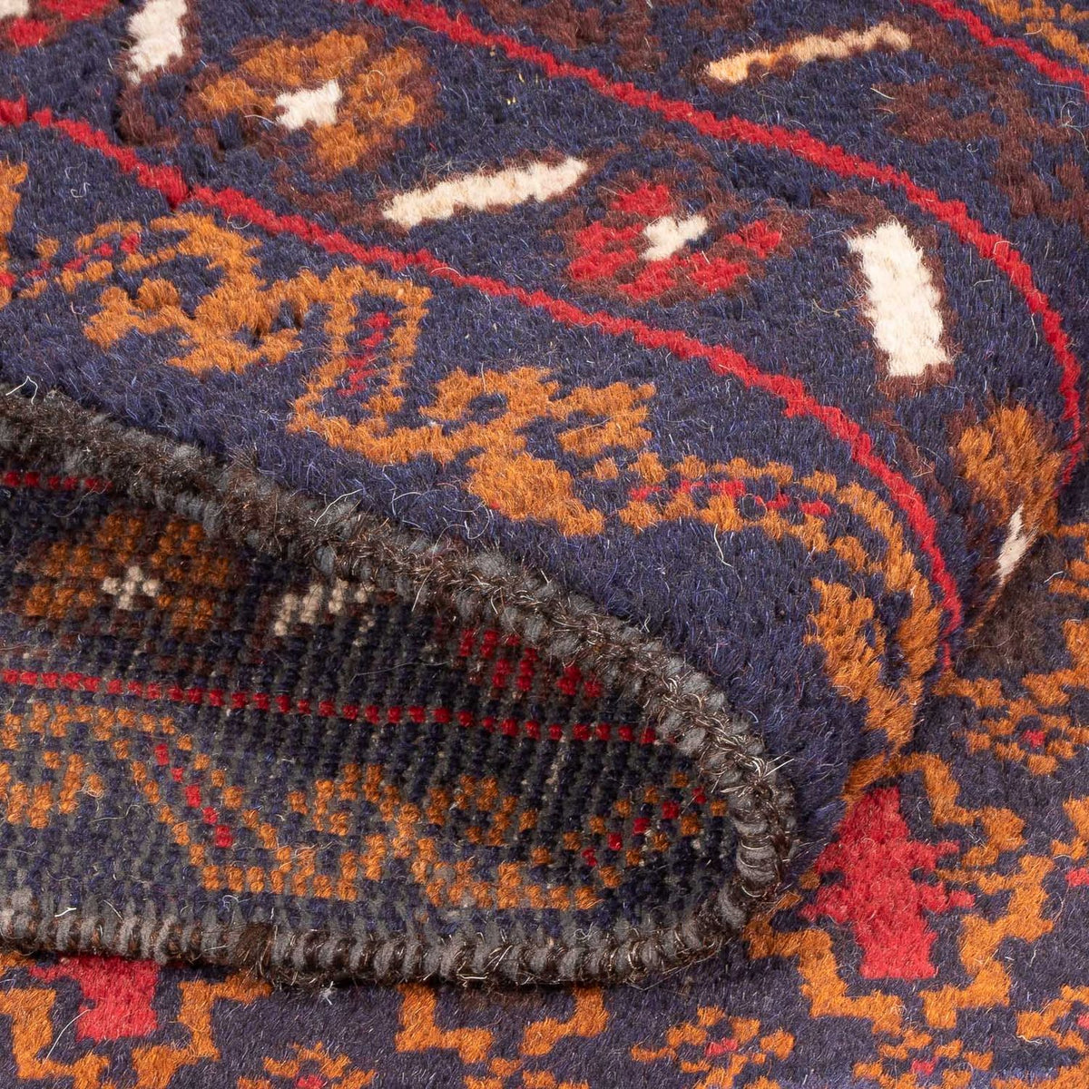 Baluch tapijt - 131 x 72 cm - veelkleurig