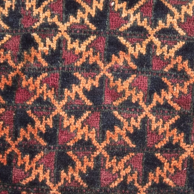 Baluch tapijt vierkant  - 70 x 60 cm - veelkleurig