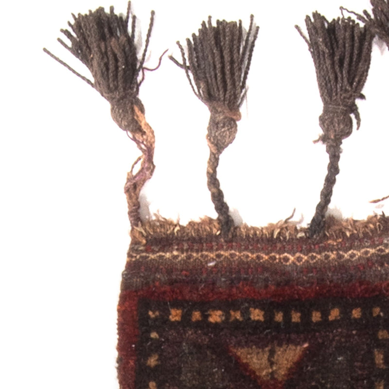 Baluch tapijt - 68 x 24 cm - bruin