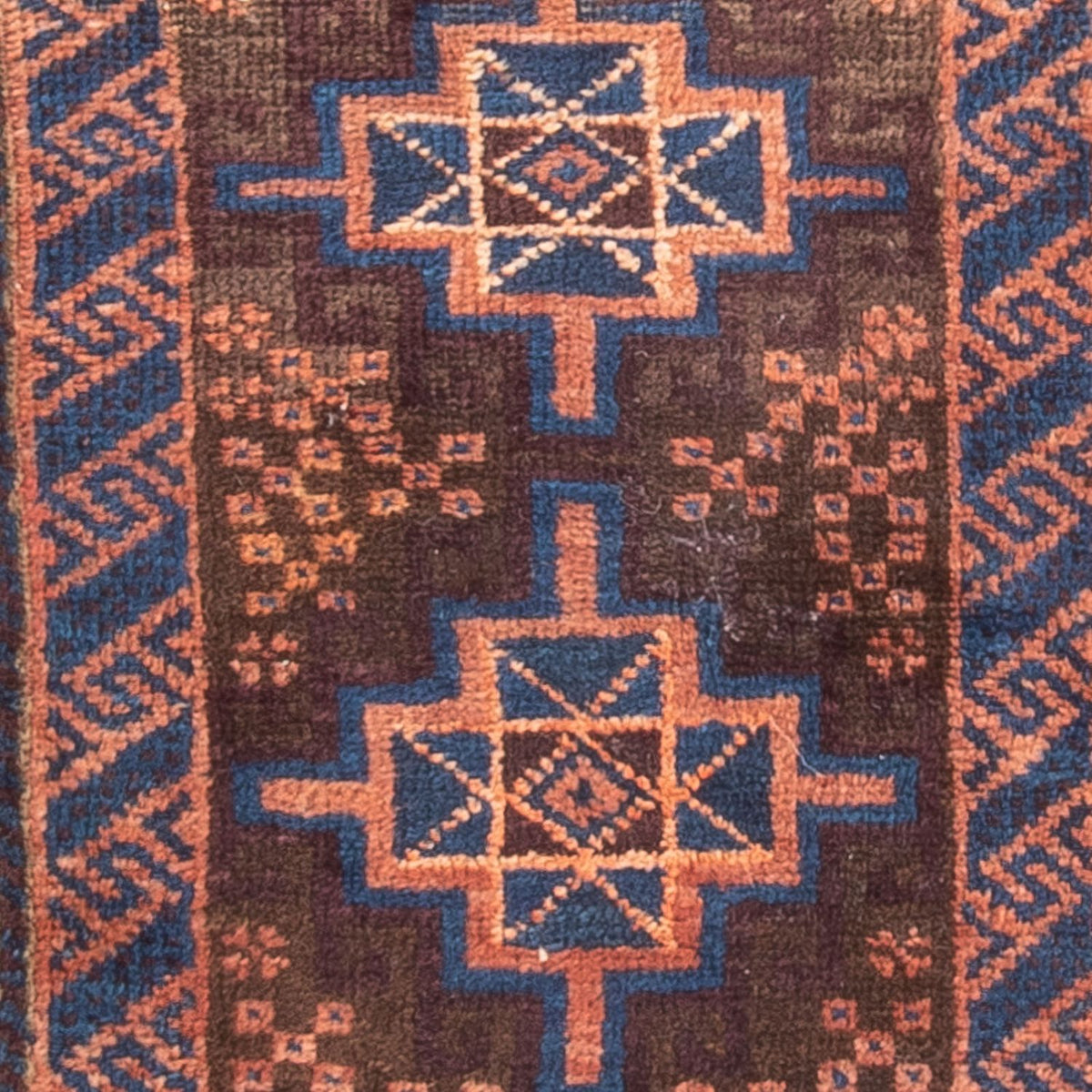 Baluch tapijt - 103 x 58 cm - bruin