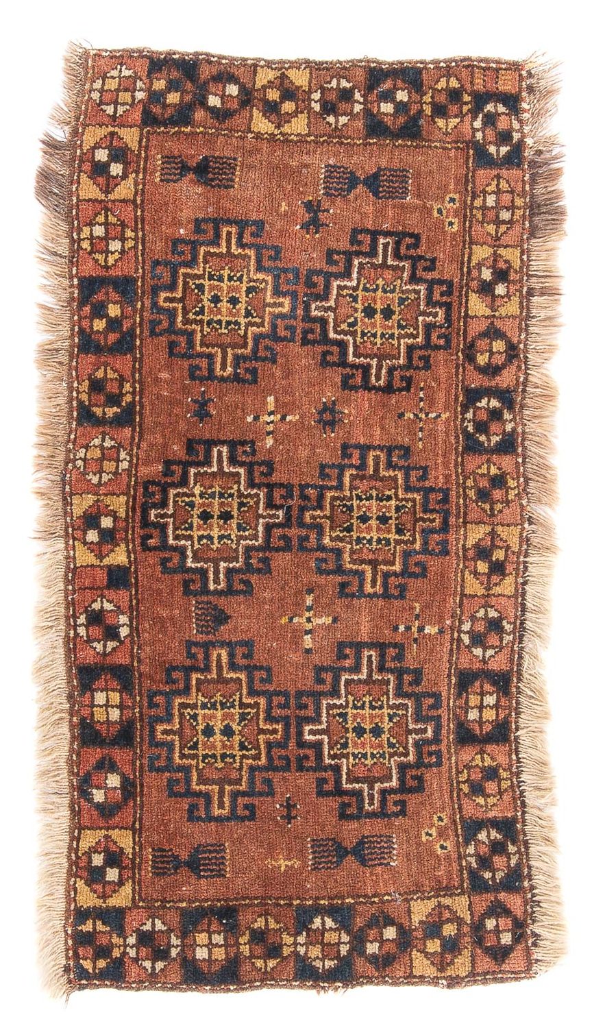 Baluch tapijt - 105 x 60 cm - bruin