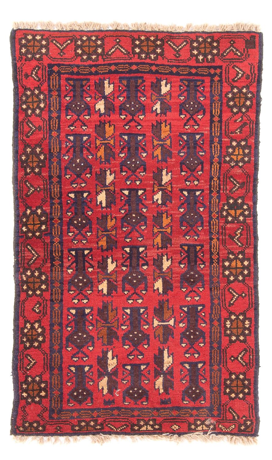 Baluch tapijt - 130 x 74 cm - rood