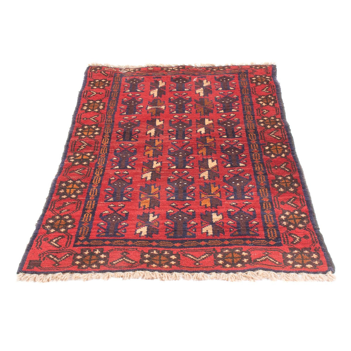 Baluch tapijt - 130 x 74 cm - rood