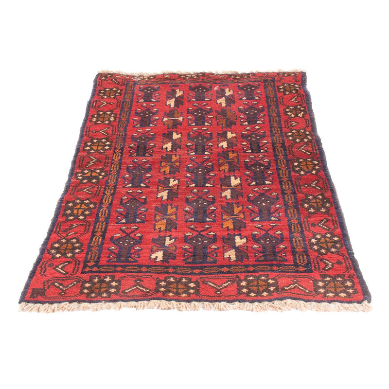 Baluch tapijt - 130 x 74 cm - rood