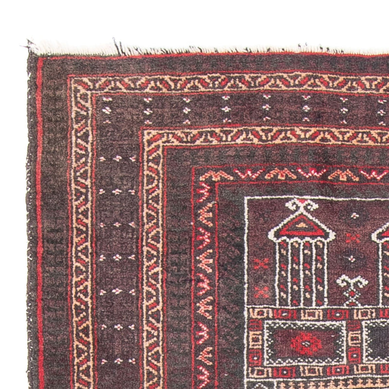 Baluch tapijt - 136 x 90 cm - veelkleurig