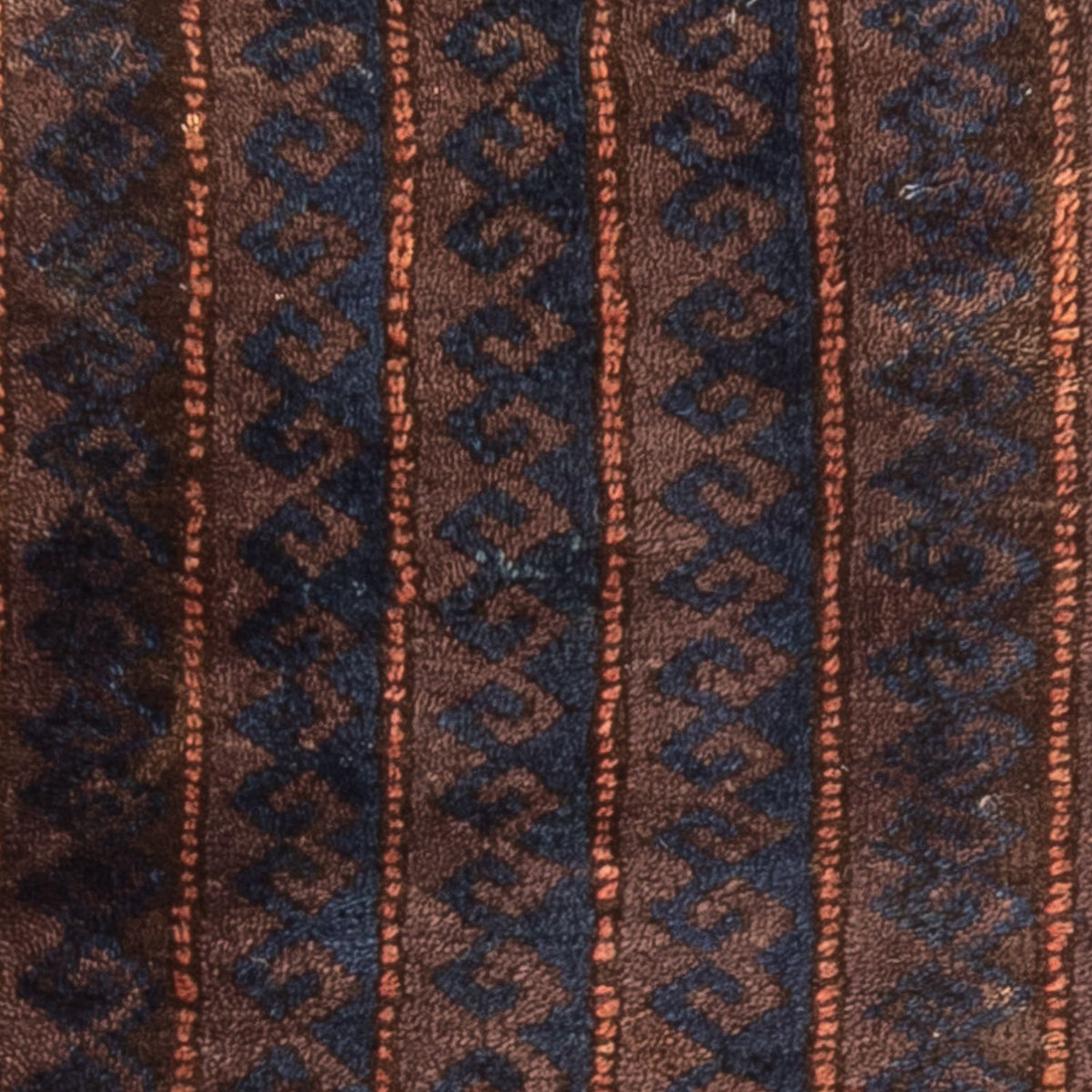 Afghaans tapijt - 100 x 61 cm - bruin