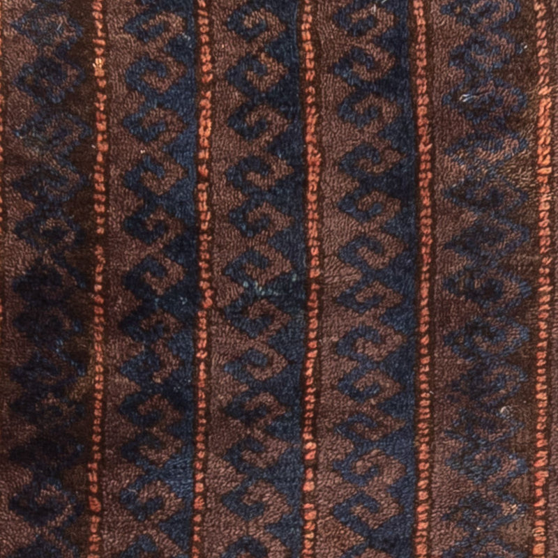 Afghaans tapijt - 100 x 61 cm - bruin