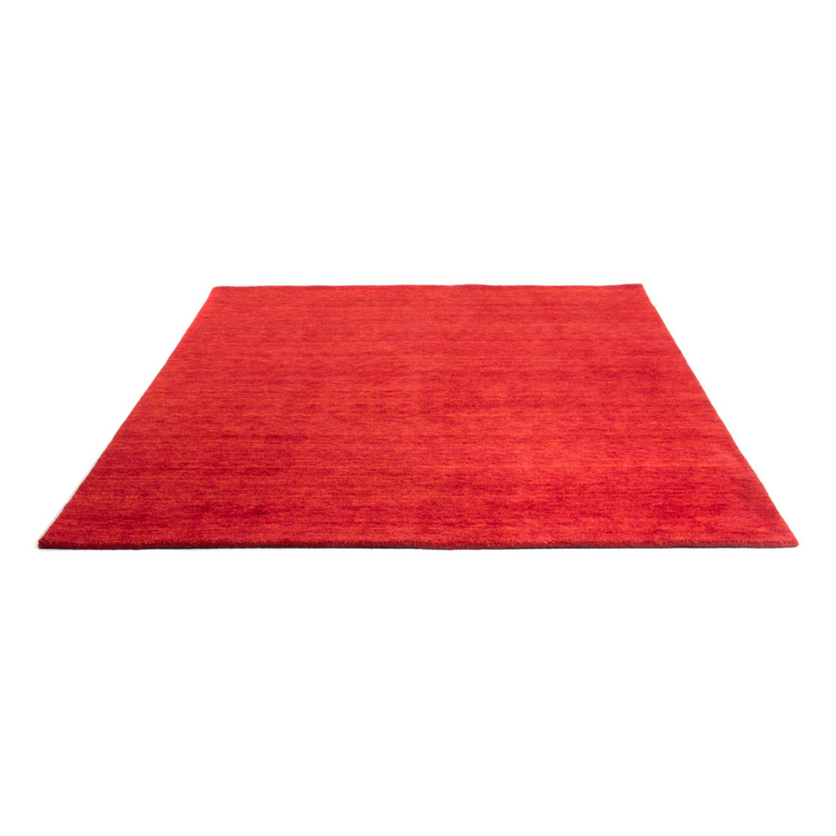 Gabbeh Tapijt - Zacht vierkant  - 200 x 200 cm - rood