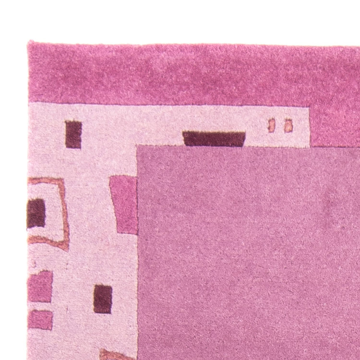 Nepal tapijt - 180 x 123 cm - paars