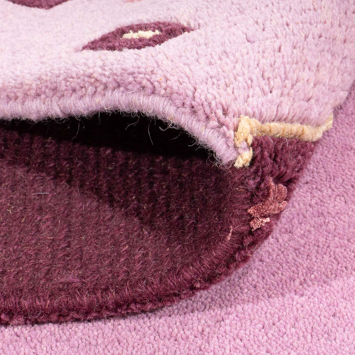 Nepal tapijt - 180 x 123 cm - paars