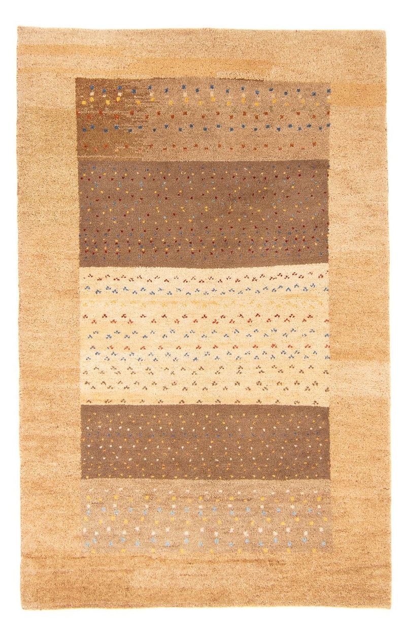 Gabbeh tapijt - Indus - 184 x 120 cm - beige