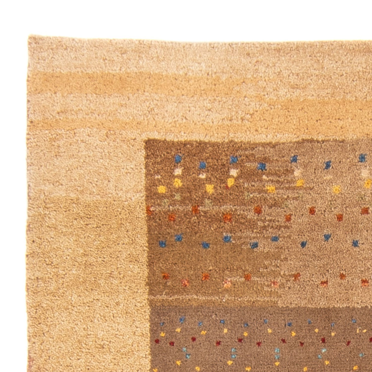 Gabbeh tapijt - Indus - 184 x 120 cm - beige