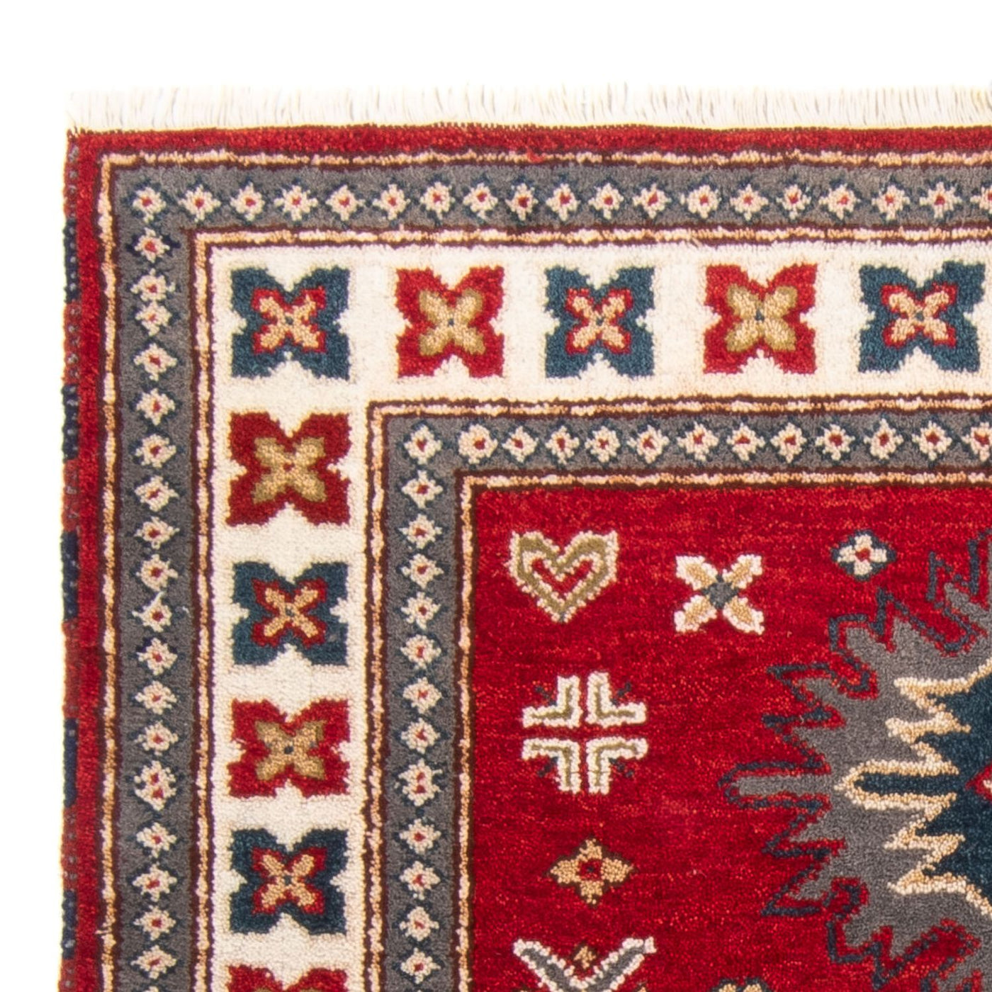 Kazak Tapijt 198x145cm - Oosters Tapijt
